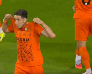 Ο Κοσίδης πέτυχε το νικητήριο γκολ της Ζαγκλέμπιε και έφτασε τα τέσσερα σε επτά παιχνίδια (video)