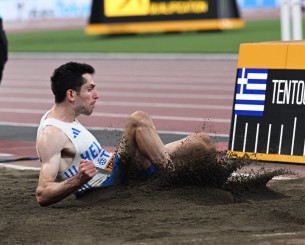 Η στιγμή που ο Τεντόγλου πιάνει τη γάμπα του μετά τη δεύτερη άκυρη προσπάθεια του (video) Η στιγμή που ο Τεντόγλου πιάνει τη γάμπα του μετά τη δεύτερη άκυρη προσπάθεια του (video)