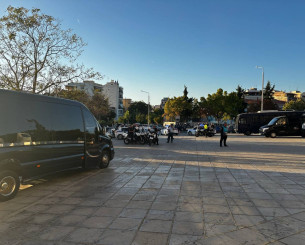 Υπό δρακόντεια αστυνομικά μέτρα στη Τούμπα η Μακάμπι (video)