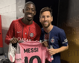 Αποθέωσε Ντεμπελέ ο Μέσι: «Τεράστιος! Το άξιζεις» (photo)