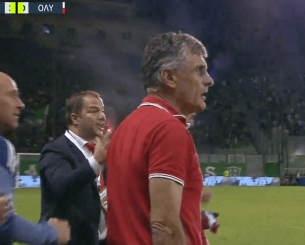 Το ξέσπασμα του Μεντιλίμπαρ στην ισοφάριση του Ολυμπιακού (video)