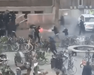 Άγρια επεισόδια ανάμεσα σε οπαδούς της Ουτρέχτης και της Λιόν (video) Άγρια επεισόδια ανάμεσα σε οπαδούς της Ουτρέχτης και της Λιόν (video)