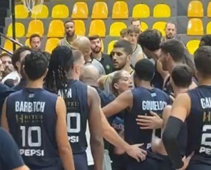 Ένταση στο φιλικό του Αμαρουσίου με τον Κολοσσό (video)