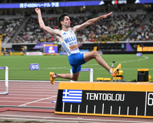 Ένα άλμα ήταν αρκετό για τον Μίλτο: Με ακρίβεια και χωρίς κόπο ήρθε η πρόκριση στον τελικό (video) Ένα άλμα ήταν αρκετό για τον Μίλτο: Με ακρίβεια και χωρίς κόπο ήρθε η πρόκριση στον τελικό (video)