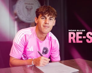 Η Ίντερ Μαϊάμι «έδεσε» μέχρι το 2028 τον Νόα Άλεν