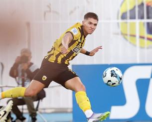 Το 2-1 της ΑΕΚ με τον Καλοσκάμη (video)