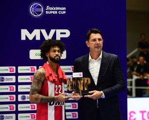 MVP του Super Cup 2025 ο Τάιλερ Ντόρσεϊ - Το video του Athletiko