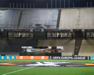 Πρόβλημα με τον φωτισμό στο ΟΑΚΑ λόγω της έντονης βροχόπτωσης