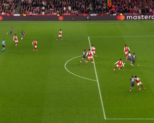 Ο Ολυμπιακός ισοφάρισε με τον Τσικίνιο, αλλά το γκολ ακυρώθηκε (Video)