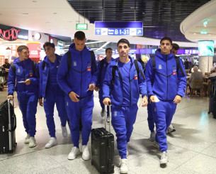 Αναχώρησε η Εθνική Ελλάδας για την Γλασκώβη με μισή ώρα καθυστέρηση (photos)