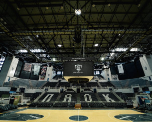 Το «PAOK Sports Arena» άλλαξε μορφή - Τοποθετήθηκε cube στην οροφή του (video)
