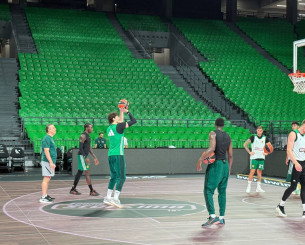 Με Οσμάν η προπόνηση του Παναθηναϊκού πριν από το ματς με την Μπαρτσελόνα (video)