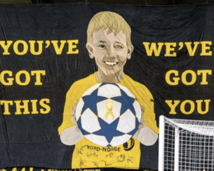 Το όμορφο κορεό των φίλων της Μπόντο Γκλιμτ για τον 9χρονο Φρέντρικ