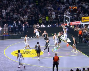 Το κάρφωμα του Παπαγιάννη κόντρα στην Παρτίζαν (video)