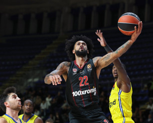 Ο Ντόρσεϊ είναι διψήφιος σε όλα τα πρώτα ημίχρονα που έχει παίξει ο Ολυμπιακός στην EuroLeague
