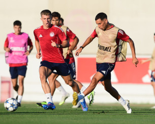 Ο έλεγχος των διεθνών και η πρώτη «γεμάτη» προπόνηση