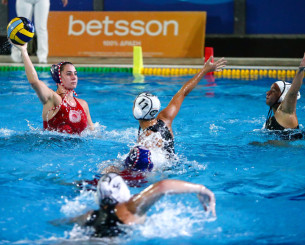 Ο Ολυμπιακός ισόβαθμος με Εθνικό και Χανιά στη Water Polo League Γυναικών