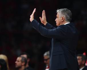 Κοκόσκοφ: «Κρατήσαμε τον Ολυμπιακό μόλις στους 27 πόντους στο δεύτερο ημίχρονο»