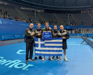 Νίκη και πρόκριση στο Παγκόσμιο Πρωτάθλημα για την Εθνική ομάδα πινγκ πονγκ ανδρών!