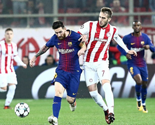 Όταν ο Φορτούνης έκανε ντρίμπλα «Μέσι» στον... Μέσι! (video)