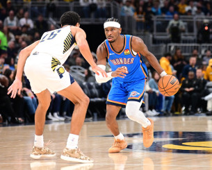 Οι Θάντερ πήραν τη ματσάρα δύο παρατάσεων με την Ιντιάνα με εκπληκτικό Σέι Γκίλζιους - Αλεξάντερ