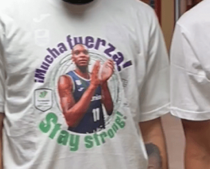 Στο πλευρό του Τάισον Κάρτερ οι πρώην συμπαίκτες του - Η συγκινητική κίνηση της Μάλαγα (photo)