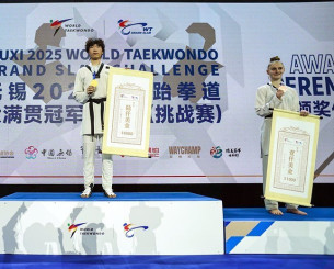 Χάλκινο μετάλλιο για την Μαρεντάκη στο Grand Slam ταεκβοντό της Κίνας!