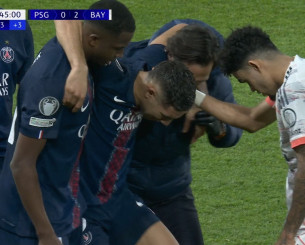 Μεγάλη ανησυχία στην Παρί με Χακίμι - Εφυγε με κλάματα και πατερίτσες από το γήπεδο