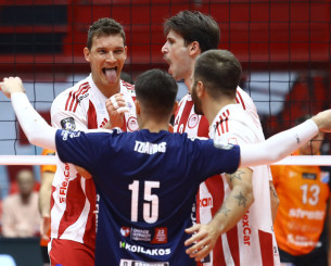 Ο Ολυμπιακός έκανε το 2/2 και προκρίθηκε στην επόμενη φάση του CEV Champions League Ο Ολυμπιακός έκανε το 2/2 και προκρίθηκε στην επόμενη φάση του CEV Champions League