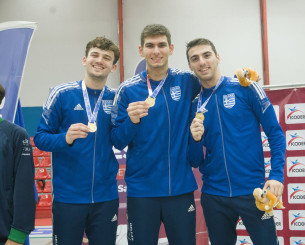 Ιστορικά χρυσά για τις Εθνικές ομάδες ξιφασκίας σε νέους και εφήβους