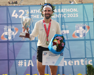 Ο Παναγιώτης Καραΐσκος στο Athletiko: «Ήξερα ότι ήμουν καλά και ότι είχα δυνάμεις για να βγω πρώτος»