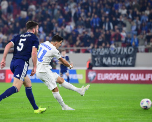 Το γκολ του Μπακασέτα για το 1-0 της Εθνικής Ελλάδας (video)