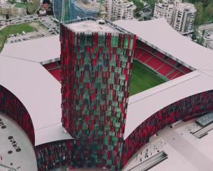 Μένεις, κοιμάσαι, βλέπεις ματς - Το εκθαμβωτικό γήπεδο της Αλβανίας που έχει και ξενοδοχείο