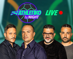 Live «Athletiko by Night» μετά τις ευρωπαϊκές μάχες Παναθηναϊκού, ΠΑΟΚ και ΑΕΚ