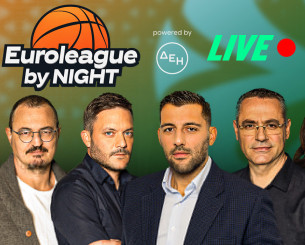 «EuroLeague by night»: Live η εκπομπή του Athletiko μετά το μεγάλο διπλό του Παναθηναϊκού στη Μαδρίτη