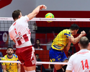 Ο Ολυμπιακός ηττήθηκε από τη Λας Πάλμας κι έμεινε εκτός CEV Champions League