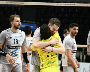 Ο Μίλωνας έκανε το 3/3 με «διπλό» κόντρα στον ΠΑΟΚ και με 37-35 στο τρίτο σετ (videos)