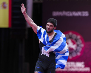 Τρίτο διαδοχικό χρυσό για την Ελλάδα από τον Κουρουγκλίεφ στο Ευρωπαϊκό πάλης! Τρίτο διαδοχικό χρυσό για την Ελλάδα από τον Κουρουγκλίεφ στο Ευρωπαϊκό πάλης!