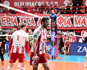 Ο Ολυμπιακός επικράτησε με 3-0 του Μίλωνα και δίνει ραντεβού στον τελικό με τον Παναθηναϊκό Ο Ολυμπιακός επικράτησε με 3-0 του Μίλωνα και δίνει ραντεβού στον τελικό με τον Παναθηναϊκό