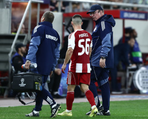 Νέα ατυχία στον Ολυμπιακό: Αποχώρησε τραυματίας και ο Ποντένσε