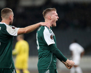 Ο Σφιντέρσκι με κεφαλιά το 1-0 για τον Παναθηναϊκό μετά από εξαιρετική ασίστ του Ζαρουρί (video)