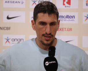 Λαρεντζάκης: «Υπάρχει ανυπομονησία για τους αγώνες της Εθνικής - Θα δώσουμε το 100%»