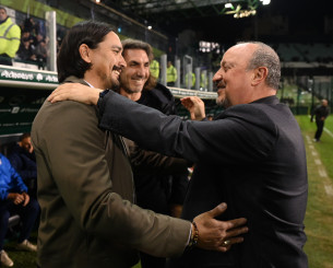 Τετ α τετ και θερμός εναγκαλισμός ανάμεσα σε Μπενίτεθ, Λέτο και Κυργιάκο - Το βίντεο του Athletiko