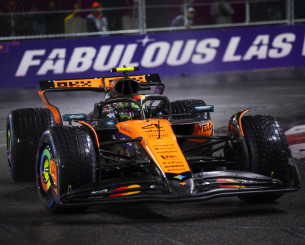 Ο Λάντο Νόρις «χόρεψε» στη βροχή και κατέκτησε την pole position στο Λας Βέγκας