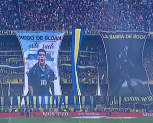 Όλες οι στιγμές στο γήπεδο της Μπόκα για τον Ντιέγκο Μαραντόνα όπως μεταδόθηκαν από το Athletiko (video)