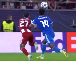 Η ανάλυση της UEFA για τη διαιτησία στο Ολυμπιακός - Ρεάλ και η μοναδική φάση με την οποία ασχολήθηκε (video)