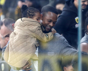 Ο Λιβάι Γκαρσία στην OPAP Arena για το ΑΕΚ-Ατρόμητος