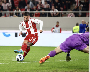 Το πρώτο γκολ του Στρεφέτσα με τη φανέλα του Ολυμπιακού  (video)