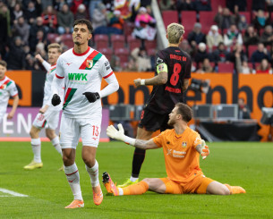 Ο Γιαννούλης άνοιξε το σκορ για την Άουγκσμπουργκ κόντρα στη Λεβερκούζεν (video)