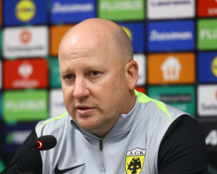 Νίκολιτς: «Δεν έχουμε επιτύχει τίποτα ακόμα, στόχος μας είναι να μπούμε στην οκτάδα του Conference»